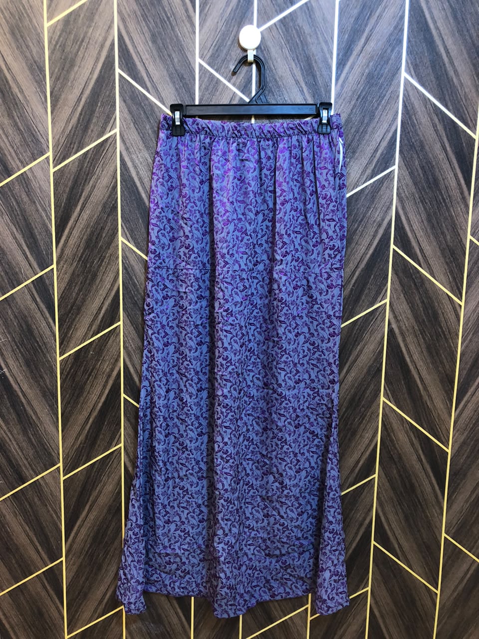 Women Silk Cord Set | Shirt Chest 18 | Shirt Length 37  | Skirt Waist 28 | Skirt Length 38