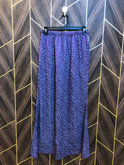 Women Silk Cord Set | Shirt Chest 18 | Shirt Length 37  | Skirt Waist 28 | Skirt Length 38