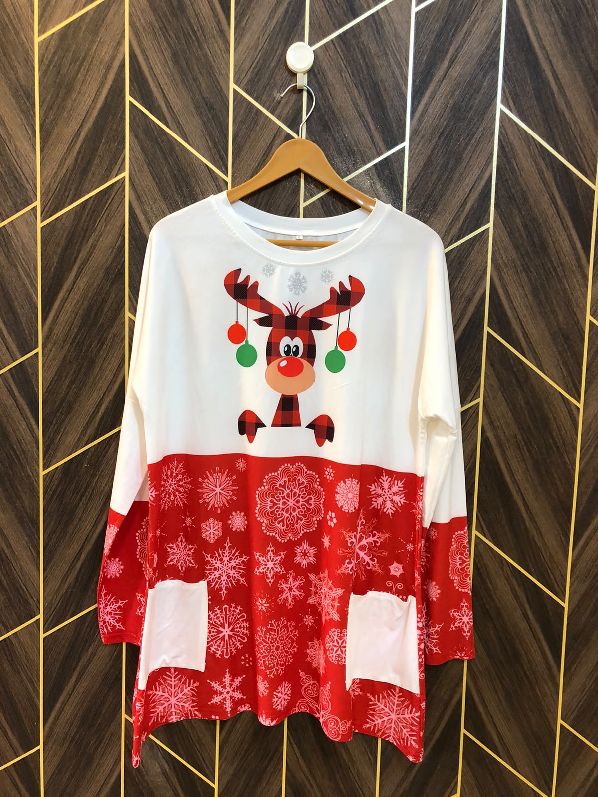 Women Long Shirt Jersey 1XL | Chest 23 | Length 32