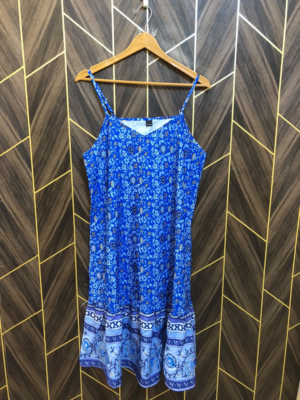 Western Long Maxi Silk Large | Size | Chest 20 | Length 42