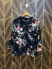 Western Top Chiffon – Small Size (Chest: 18, Length: 26  )