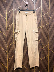 Women Wide Leg Cargo Jeans Medium | Waist 30 | Length 42