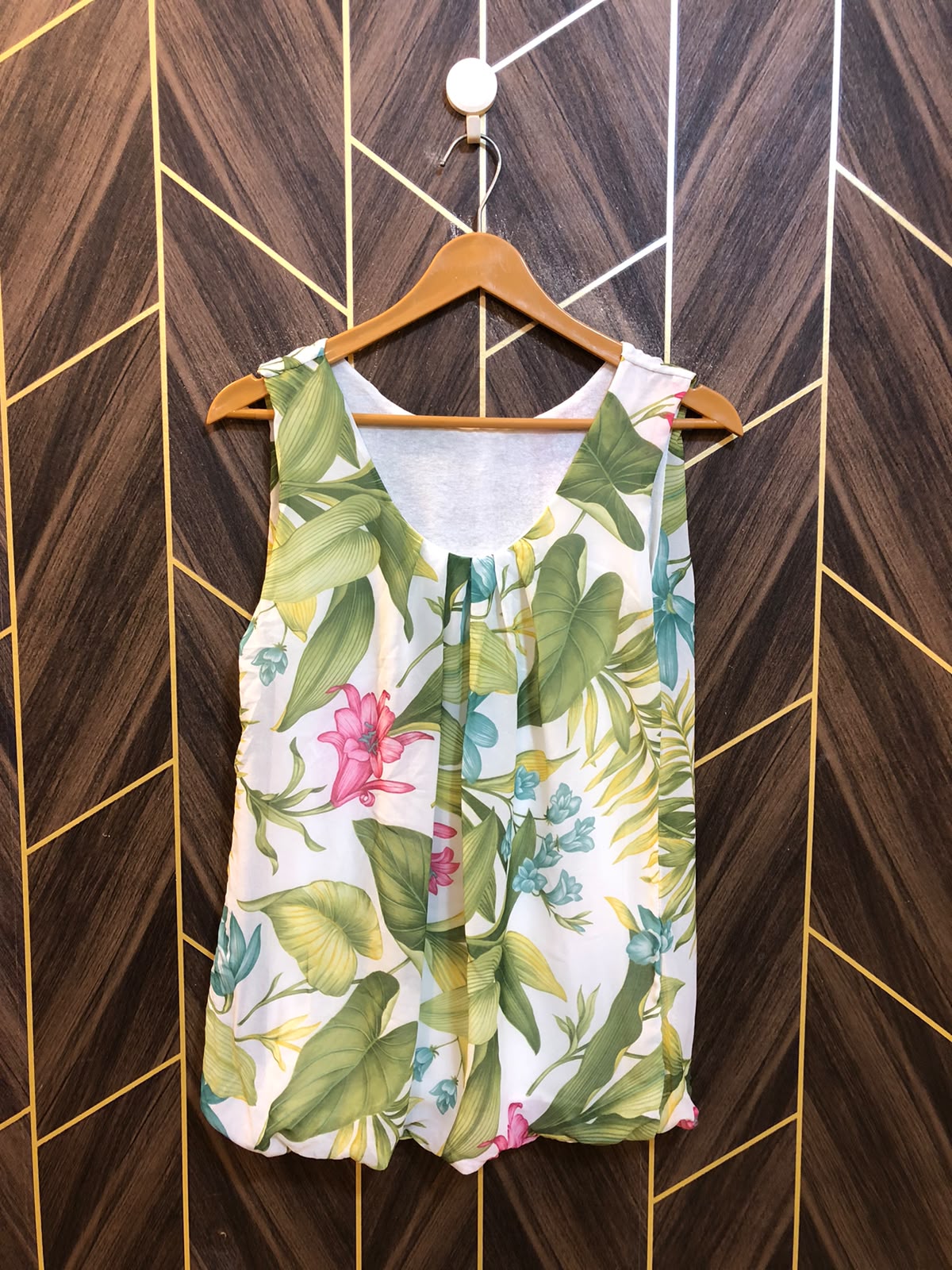 Trendy Chiffon jerseys  CropTop Size Small