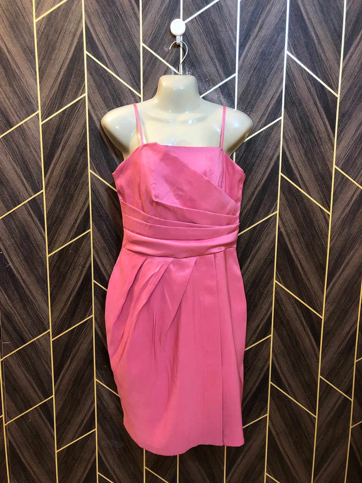 Mini Dress Silk X Small Size Chest 17 Length 40