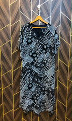 Western Long Maxi Chiffon X Large | Size | Chest 22 | Length 50