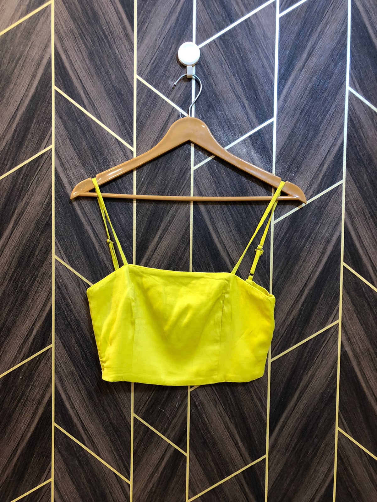 Trendy Silk CropTop Size X Small