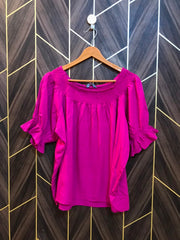 Trendy Linen CropTop Size Large