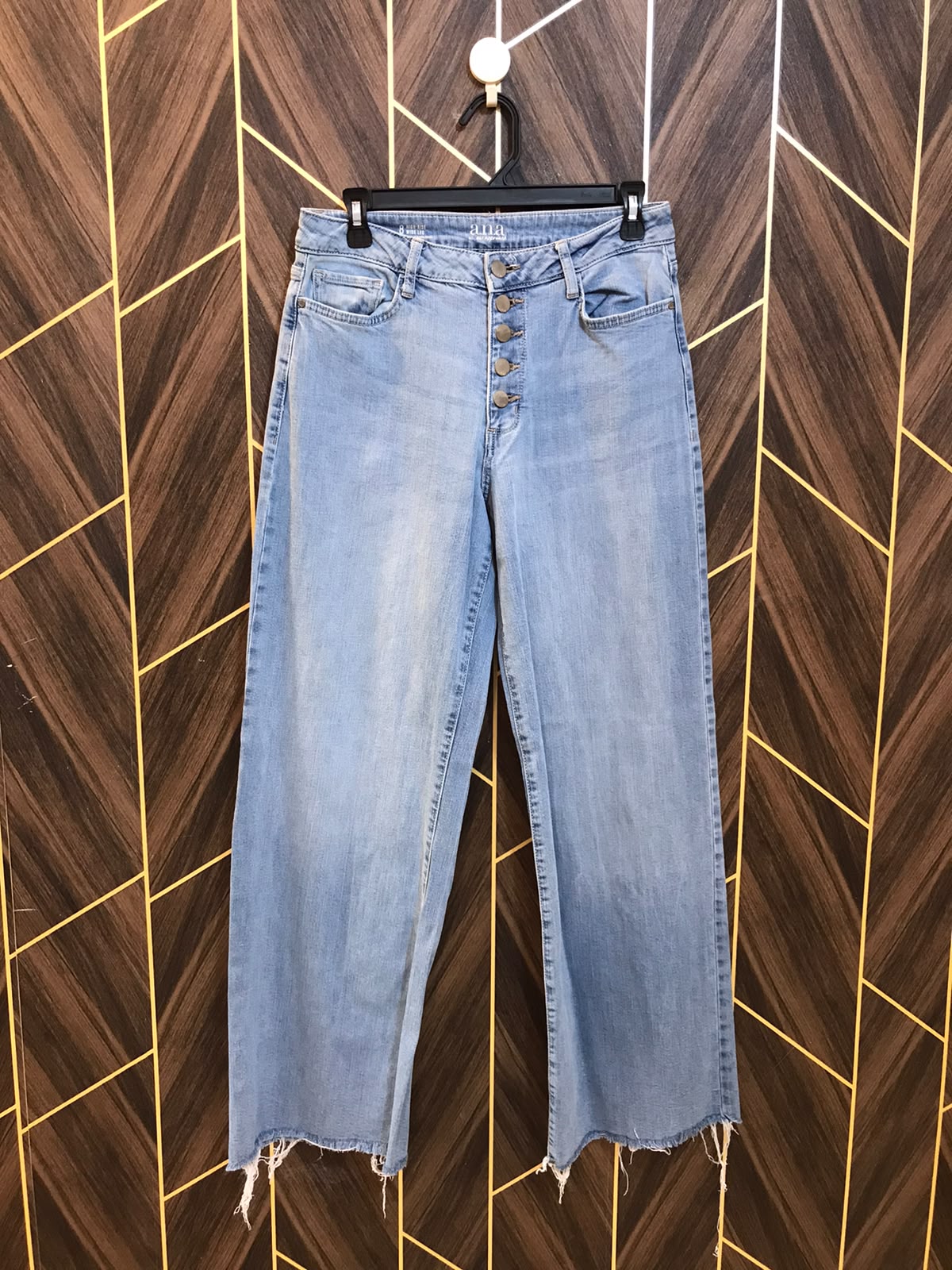 Women High Waist Wide Leg Jeans Medium | Waist 32  | Length 41