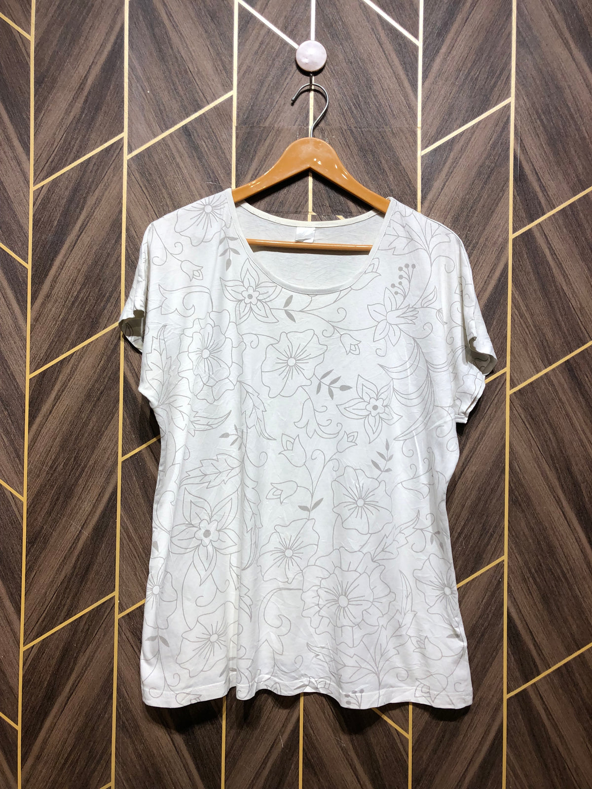 T-Shirt Jersey X Large Baggy Size Length 27