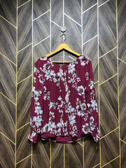 Western Top Chiffon – X1-Large Size (Chest: 22  , Length: 27 )