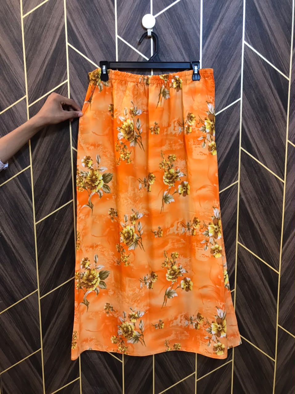 Women Chiffon Cord Set  baggy  | Shirt Chest 20 | Shirt Length 38 | Skirt Waist 32  | Skirt Length 37
