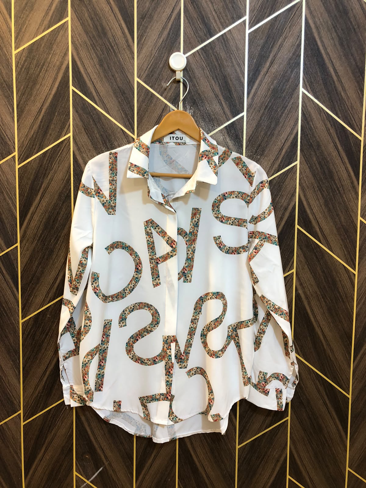Western Top Chiffon – Large Size (Chest: 21 , Length: 28 )
