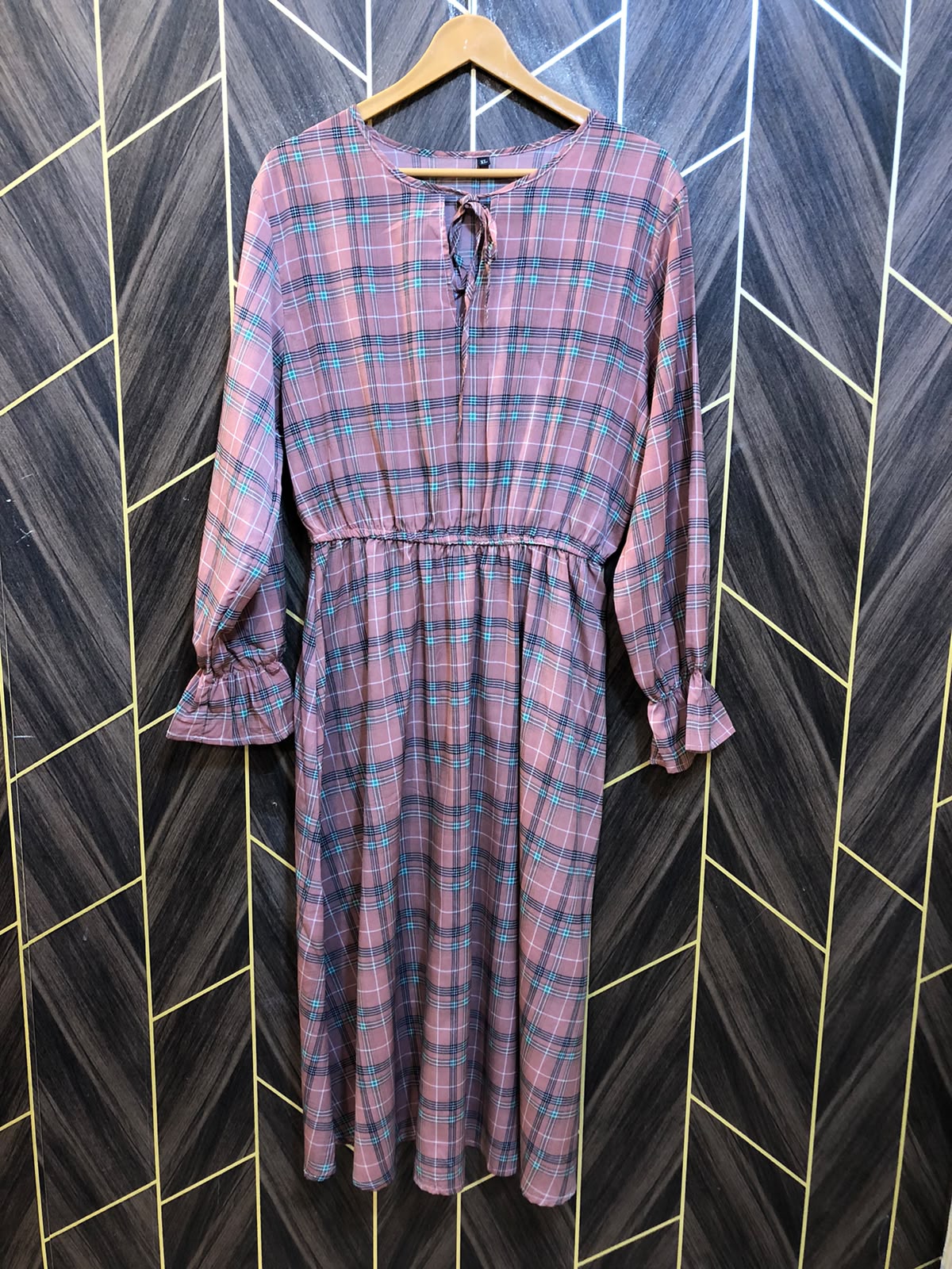 Western Long Maxi Silk Medium | Size | Chest 19 | Length 47