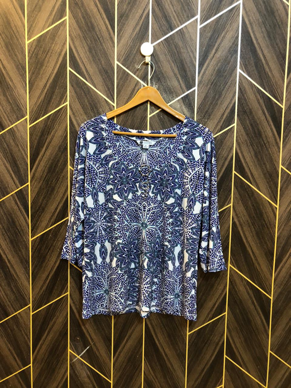Western Top Jersey – Large Size (Chest: 21  , Length: 28 )