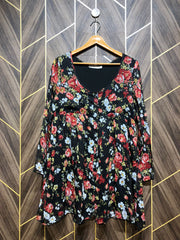 Western Top Chiffon – Small Size (Chest: 18, Length: 33  )