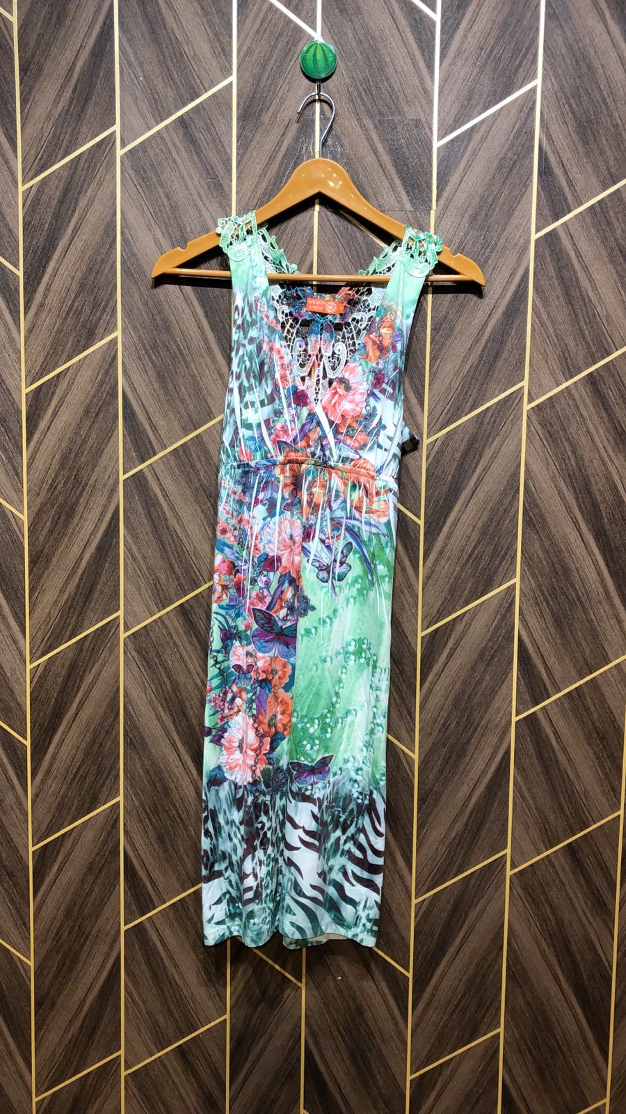 Mini Dress Jersey Small Size Chest 18 Length 37