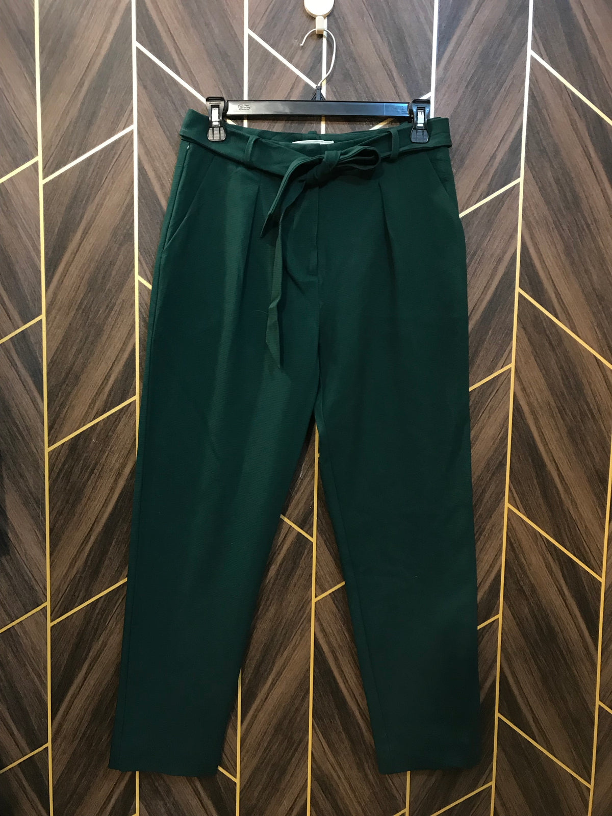 30 High Waist Belt Pent Ankle Length