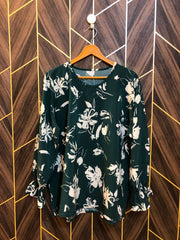 Western Top Chiffon – 1XL Size (Chest: 23, Length: 28 )