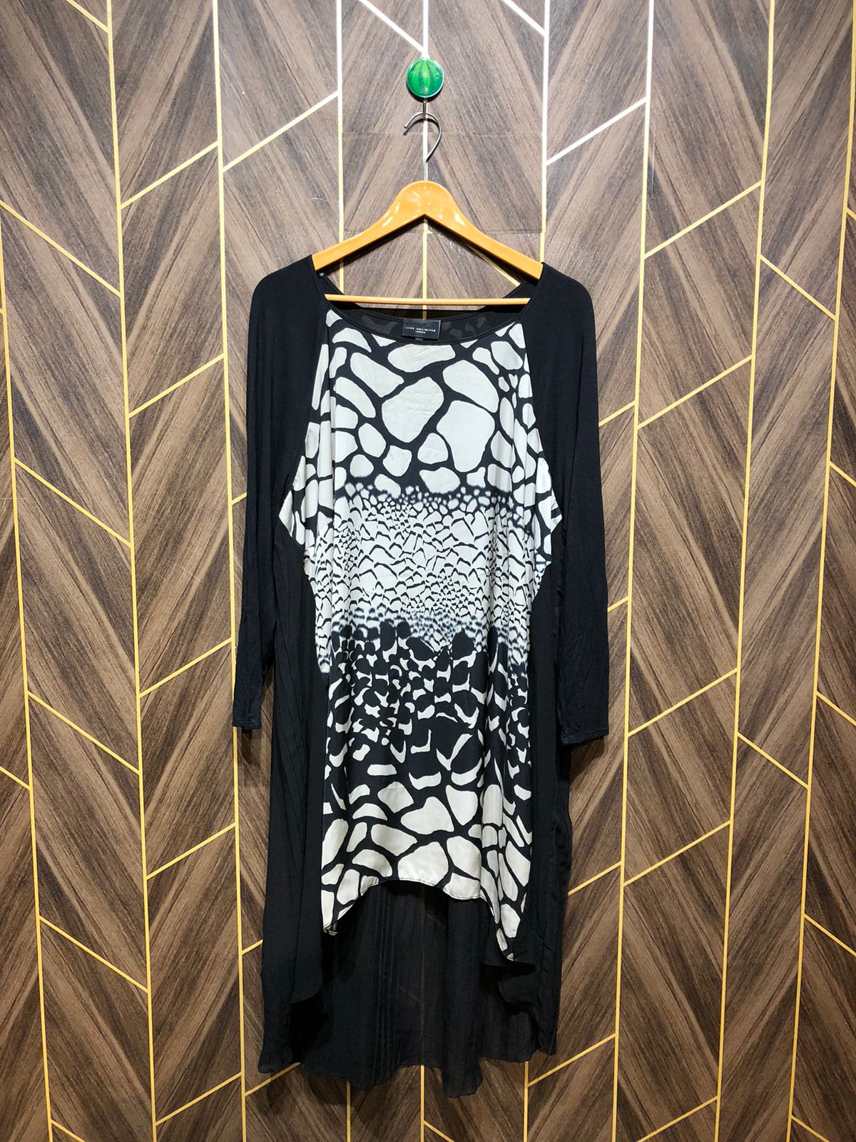 Western Long Maxi  Baggy Chiffon X Large | Size | Chest 24  | Length 44