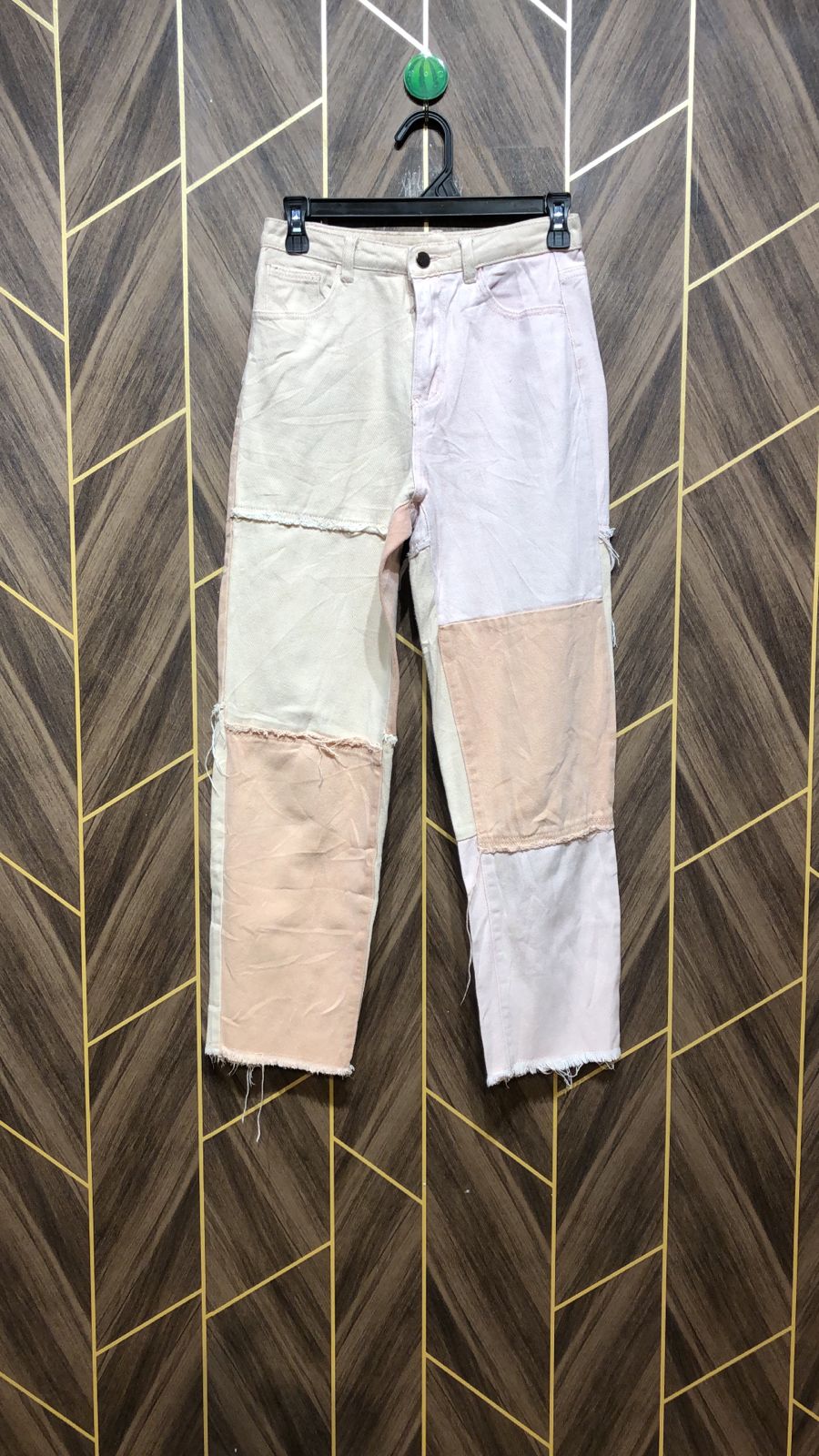 Women cotton Jeans Small Size High Waist 26 Length 36