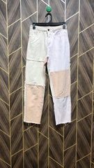 Women cotton Jeans Small Size High Waist 26 Length 36