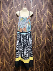 Western Long Maxi Chiffon Large | Size | Chest 20 | Length 56