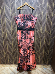 Western Long Maxi Silk X Large | Size | Chest 23  | Length 66