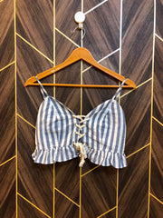 Trendy Cotton CropTop Size Small