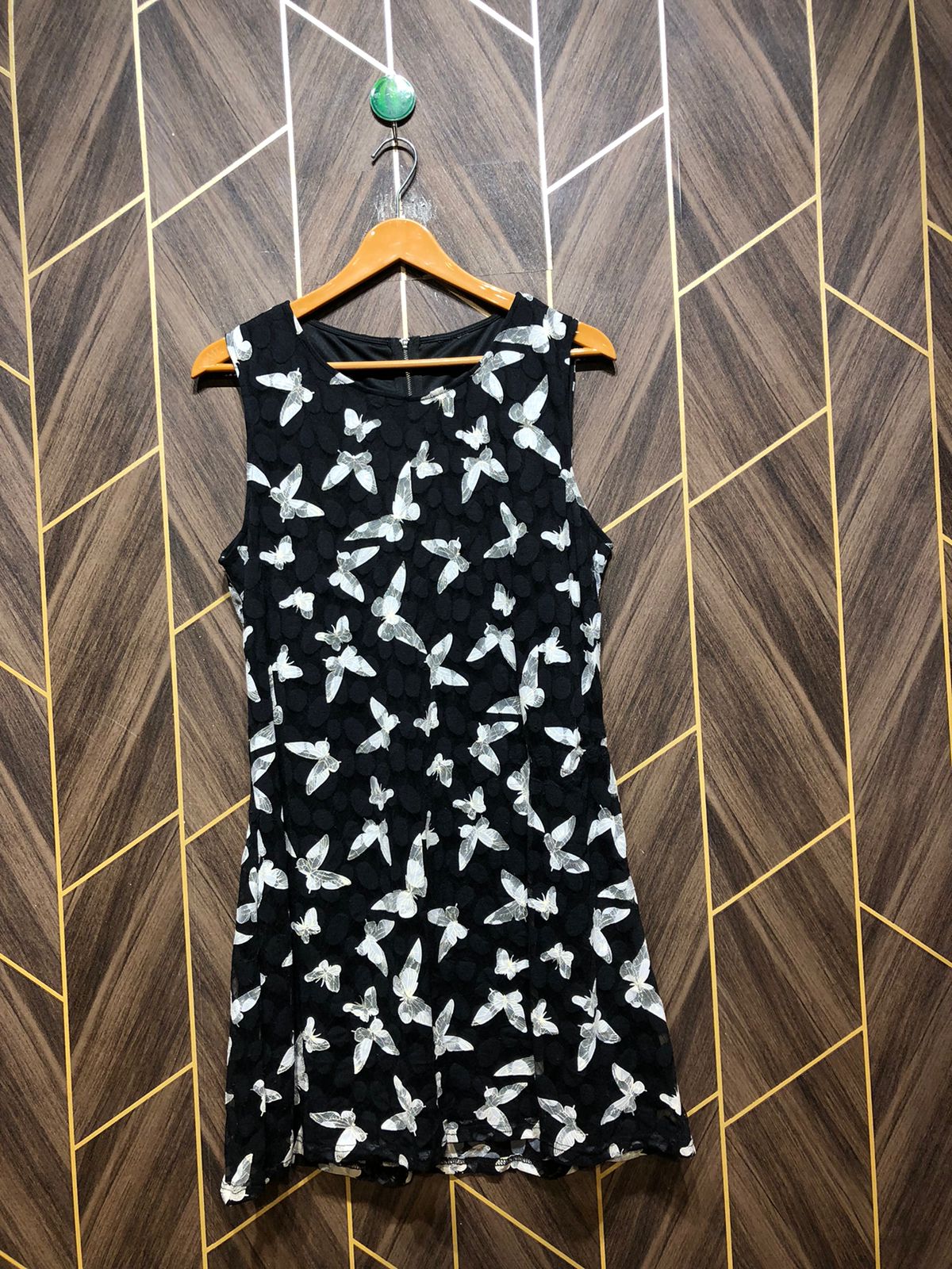 Mini Dress Jersey Net X Large Size Chest 21 Length 35