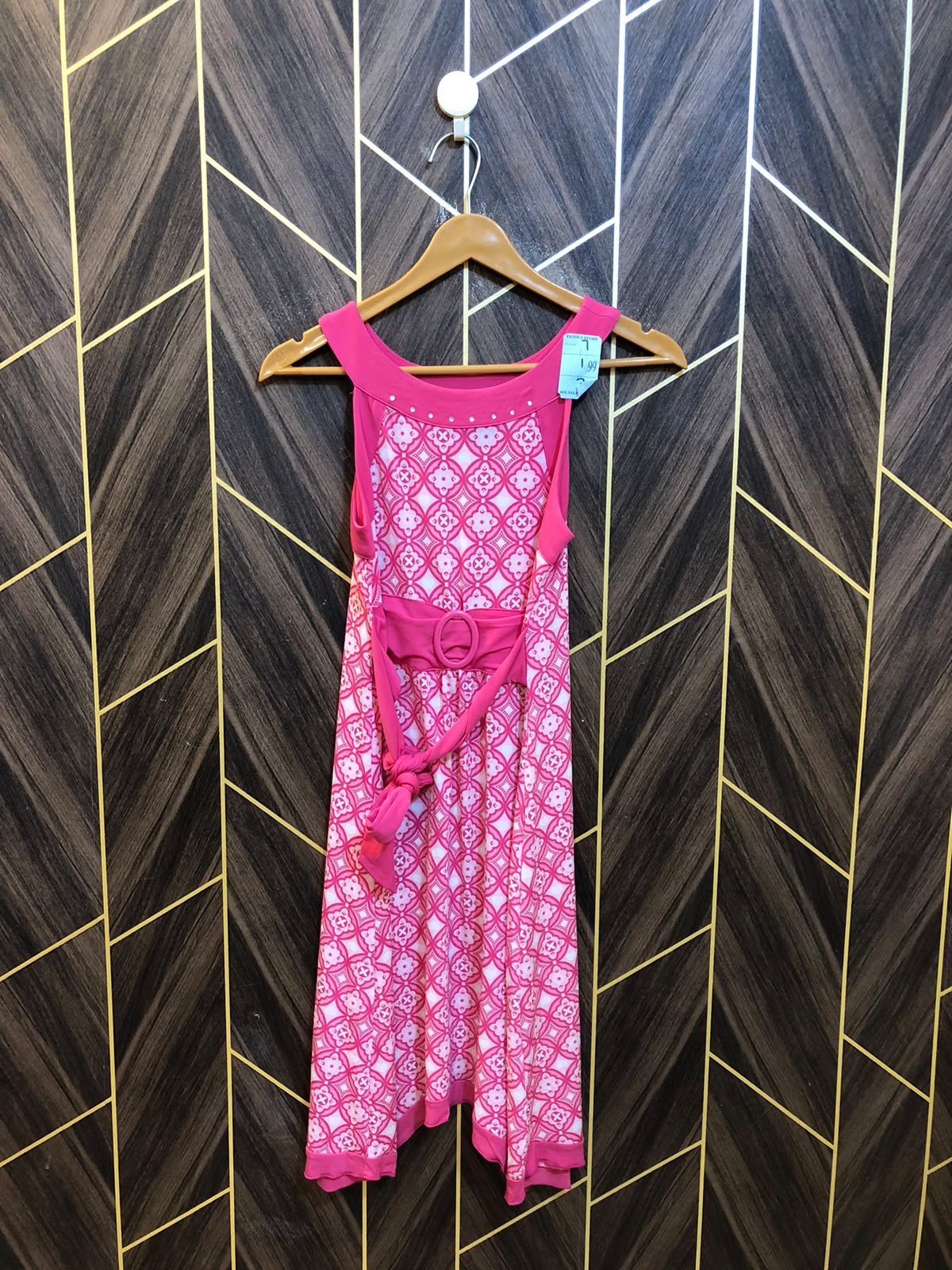 Mini Dress Jersey Medium Size Chest 19 Length 35
