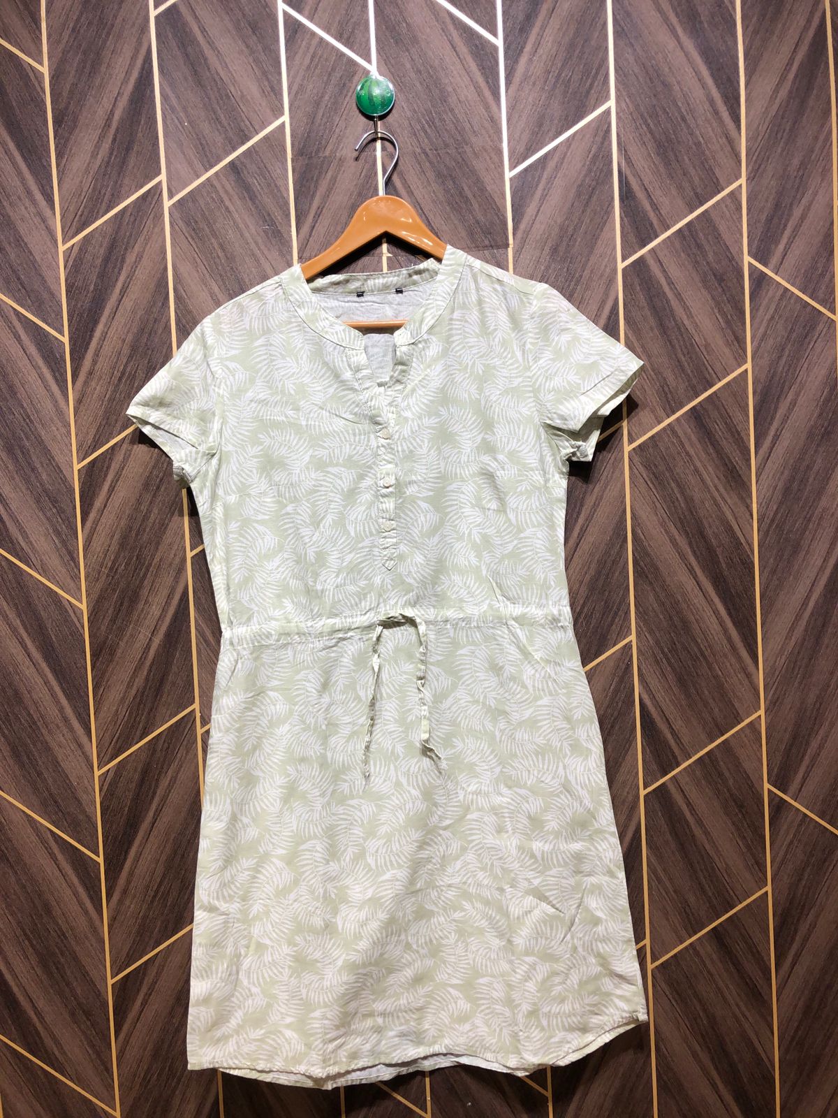 Women Long Shirt Cotton Medium | Chest 19 | Length 39