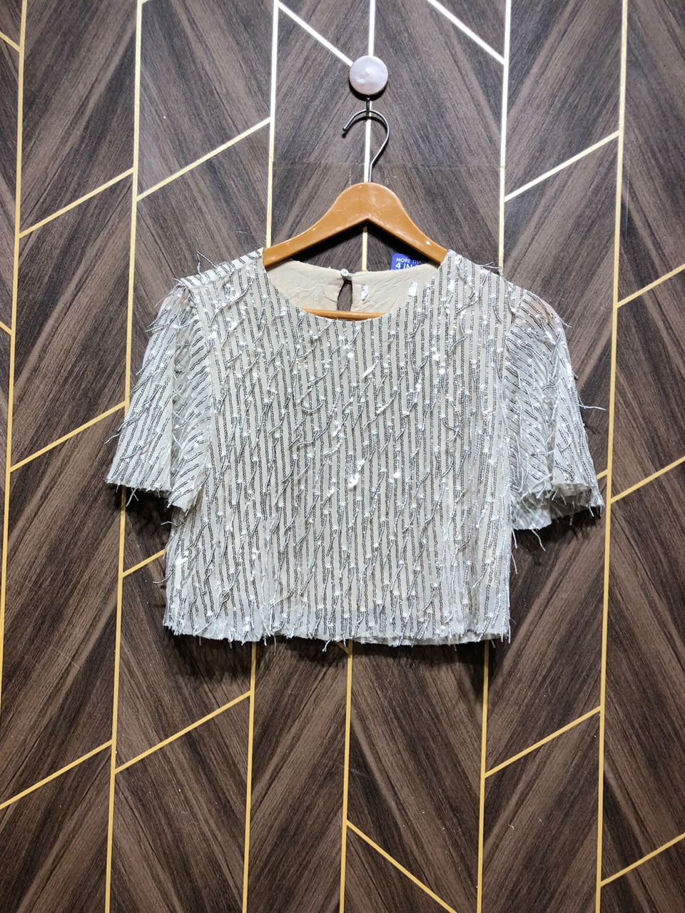 Trendy party Jersey CropTop Size X Small