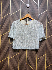 Trendy party Jersey CropTop Size X Small