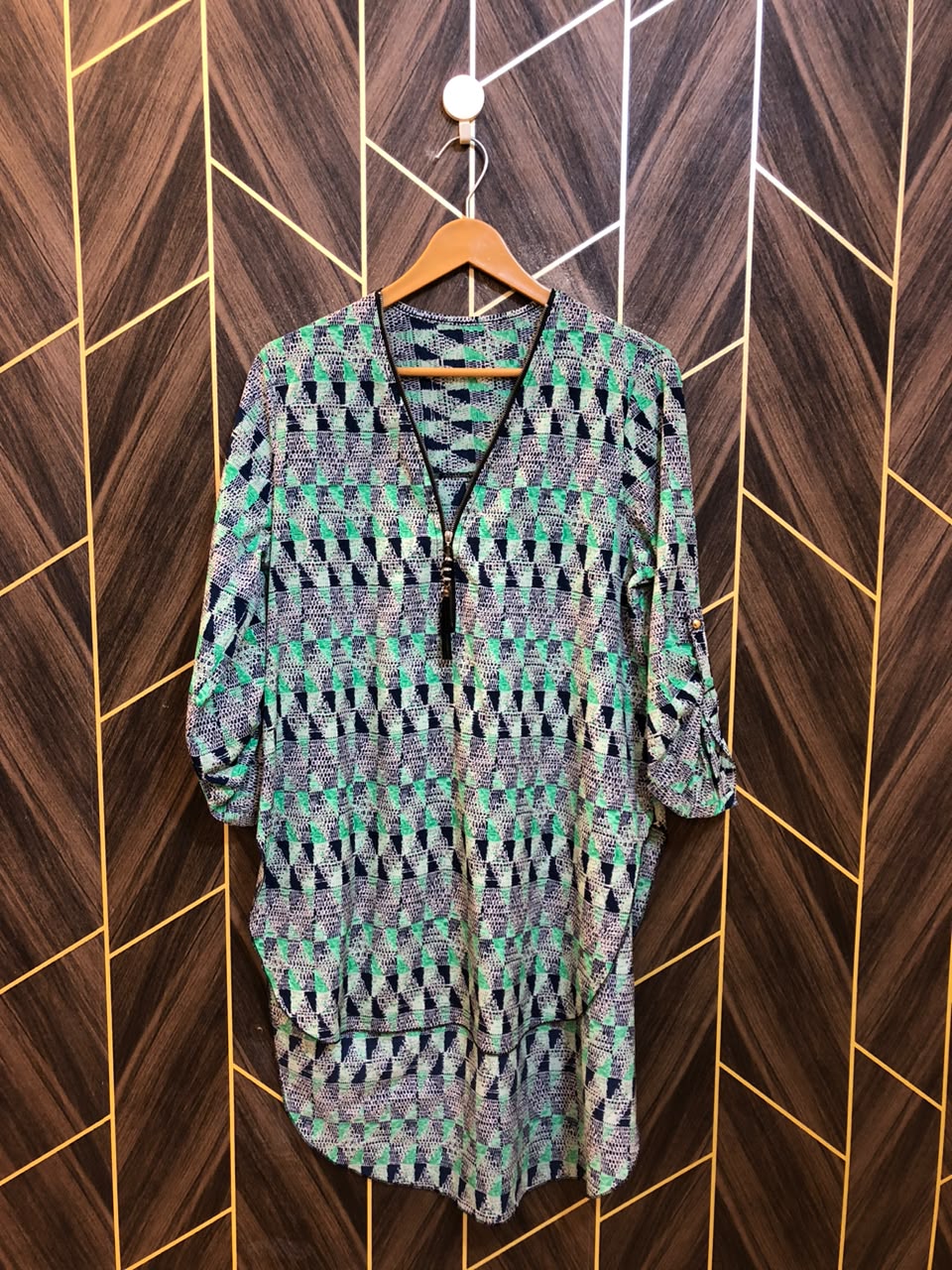 Western Top Chiffon – Medium Size (Chest: 19, Length: 37 )