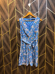 Mini Dress Chiffon Medium Size Chest 19 Length 35