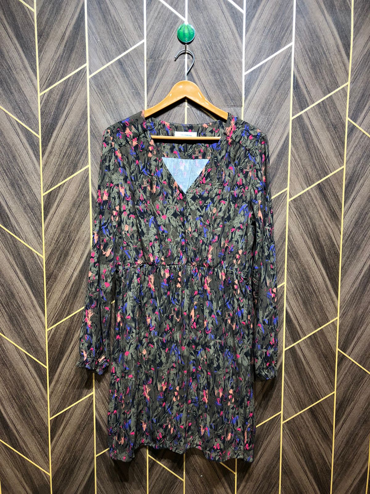 Mini Dress Linen X Large Size Chest 22 Length 37