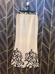 Women Jersey Cord Set | Shirt Chest 19 | Shirt Length 37  | Skirt Waist 30 | Skirt Length 49