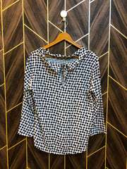 Western Top Chiffon – Small Size (Chest: 18, Length: 25 )