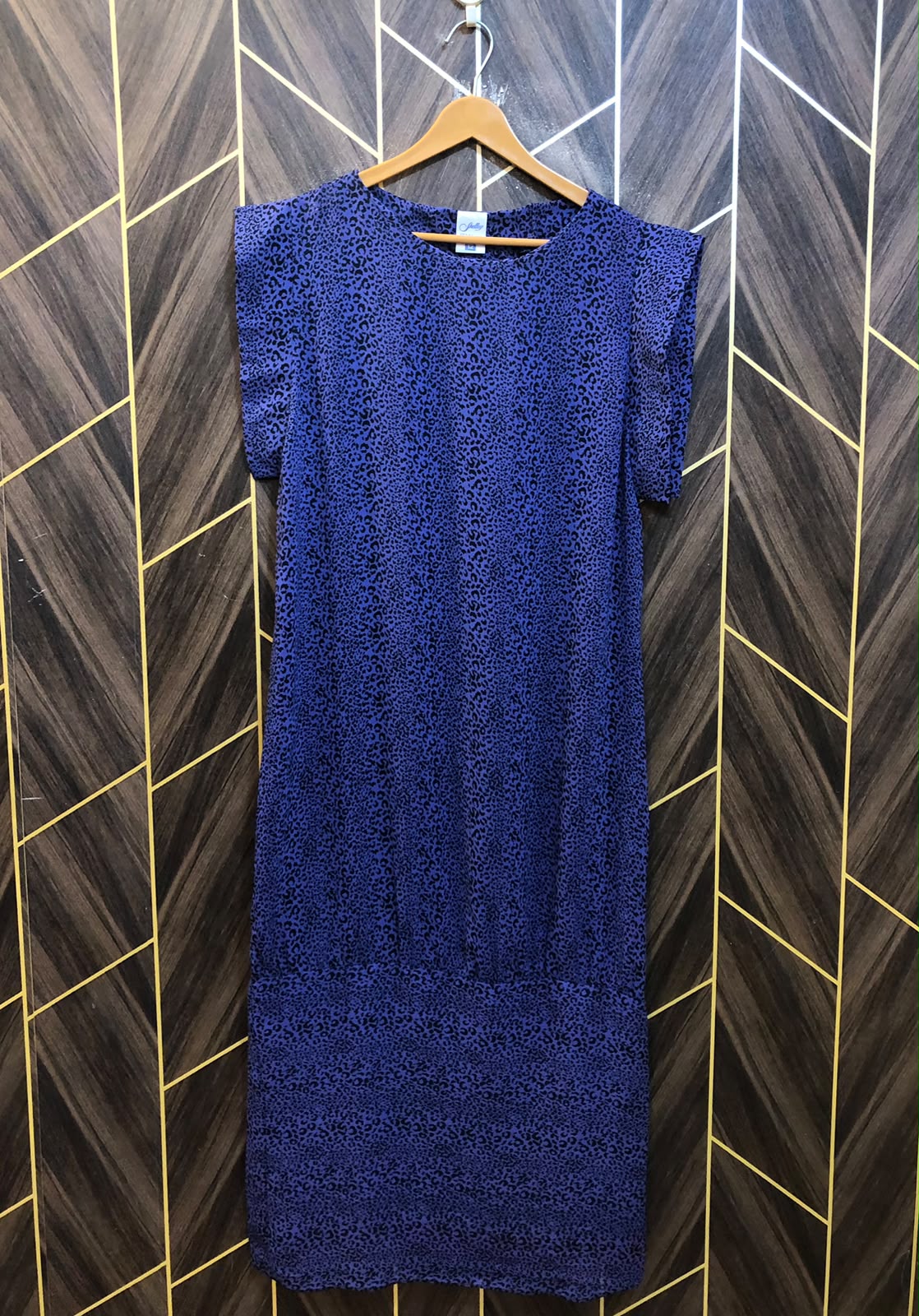Western Long Maxi Chiffon Large | Size | Chest 21 | Length 50
