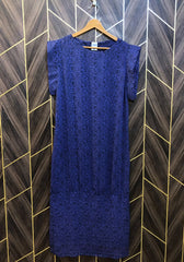 Western Long Maxi Chiffon Large | Size | Chest 21 | Length 50