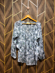 Western Top Chiffon – 1XL Size (Chest: 23, Length: 27  )