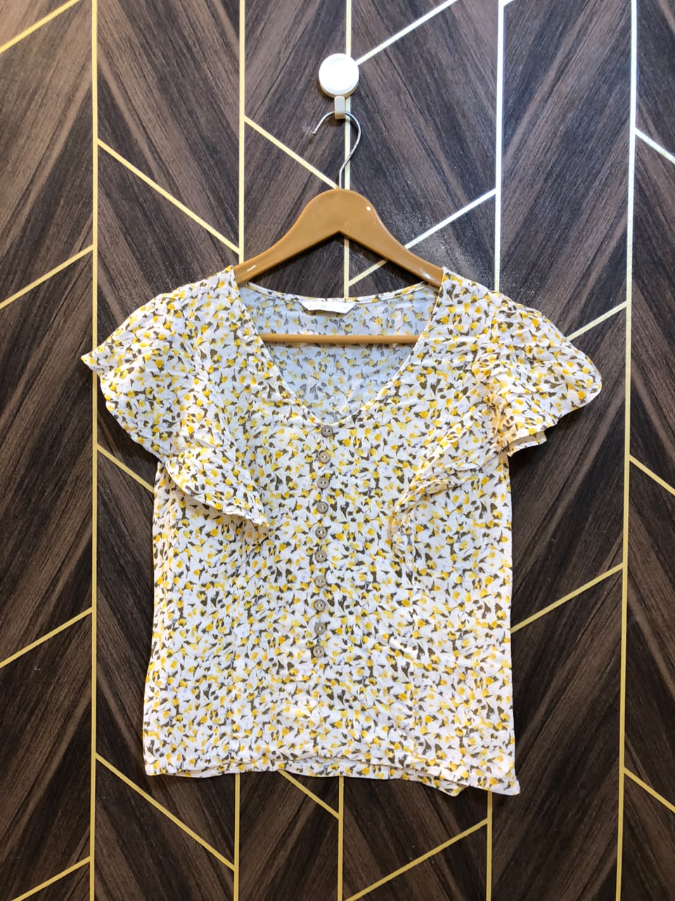 Trendy Chiffon CropTop Size X Small