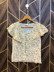 Trendy Chiffon CropTop Size X Small