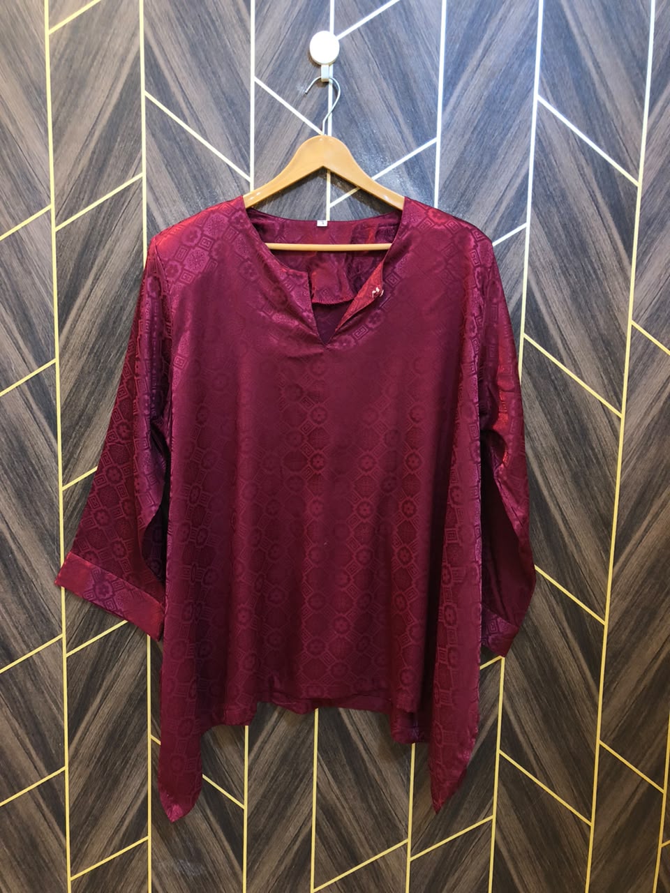 Women Silk Cord Set Baggy  | Shirt Chest 20 | Shirt Length 36 | Skirt Waist 32  | Skirt Length 41