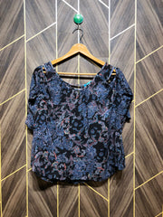 Western Top Chiffon – Medium Size (Chest: 19, Length: 23 )