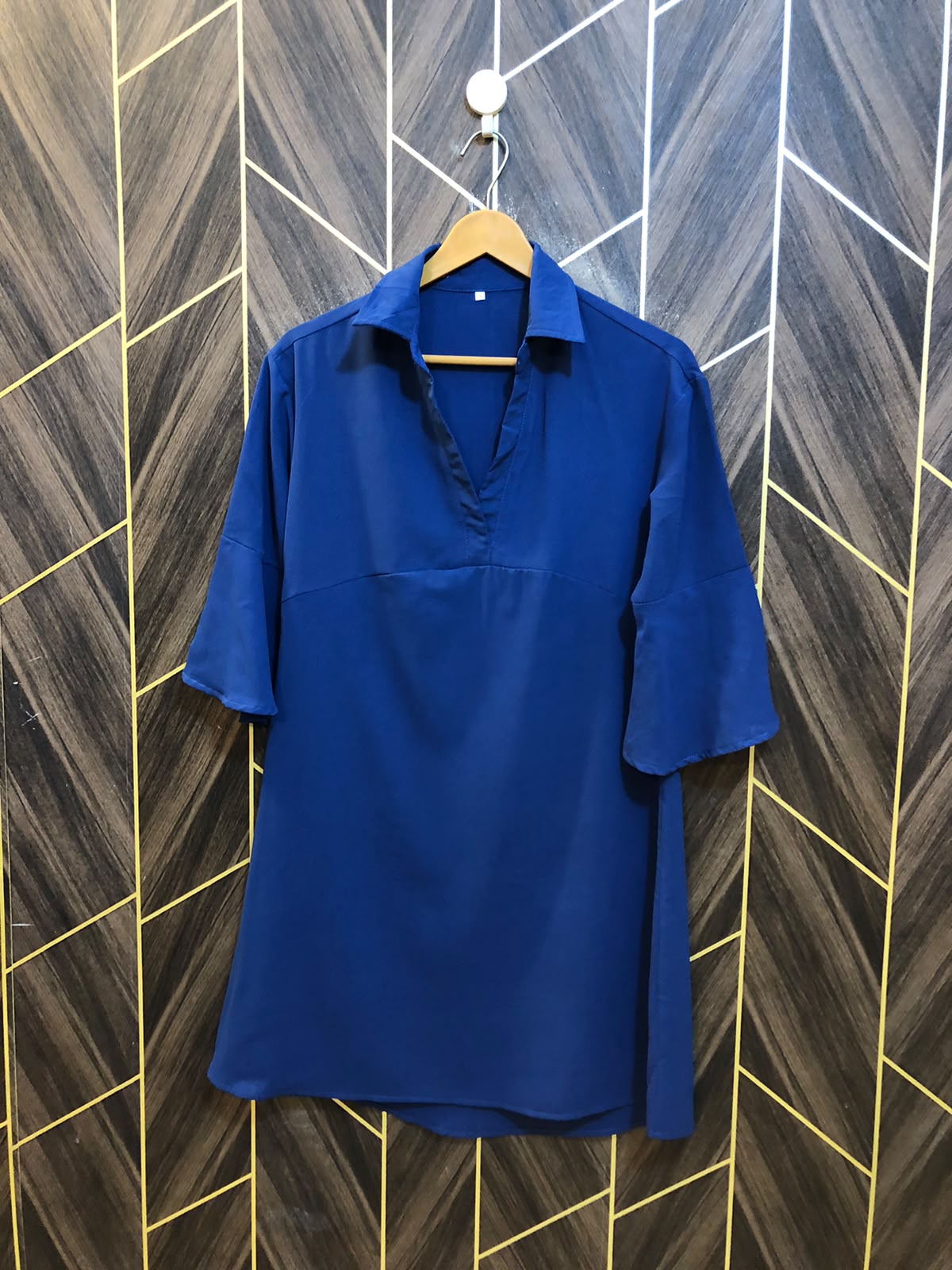 Women Long Shirt Jersey Small | Chest 18 | Length 35