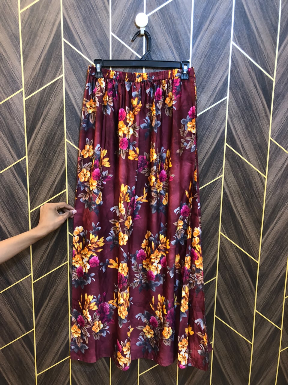Women Silk Cord Set | Shirt Chest 19 | Shirt Length 41  | Skirt Waist 28 to 30 | Skirt Length 41