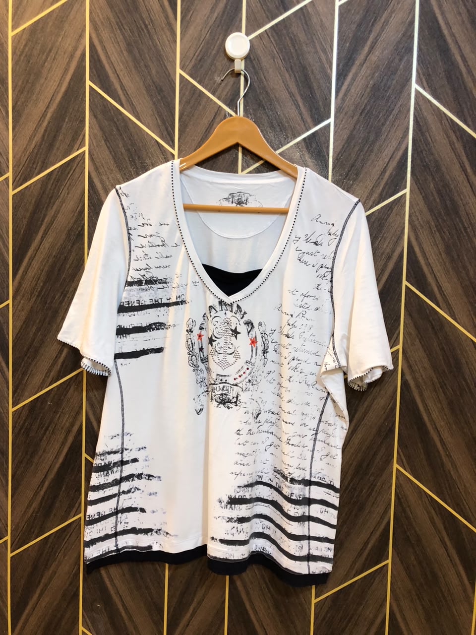 T-Shirt Jersey Large Size Length 27