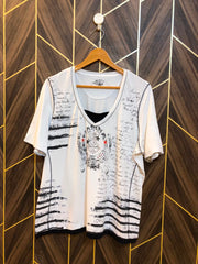 T-Shirt Jersey Large Size Length 27