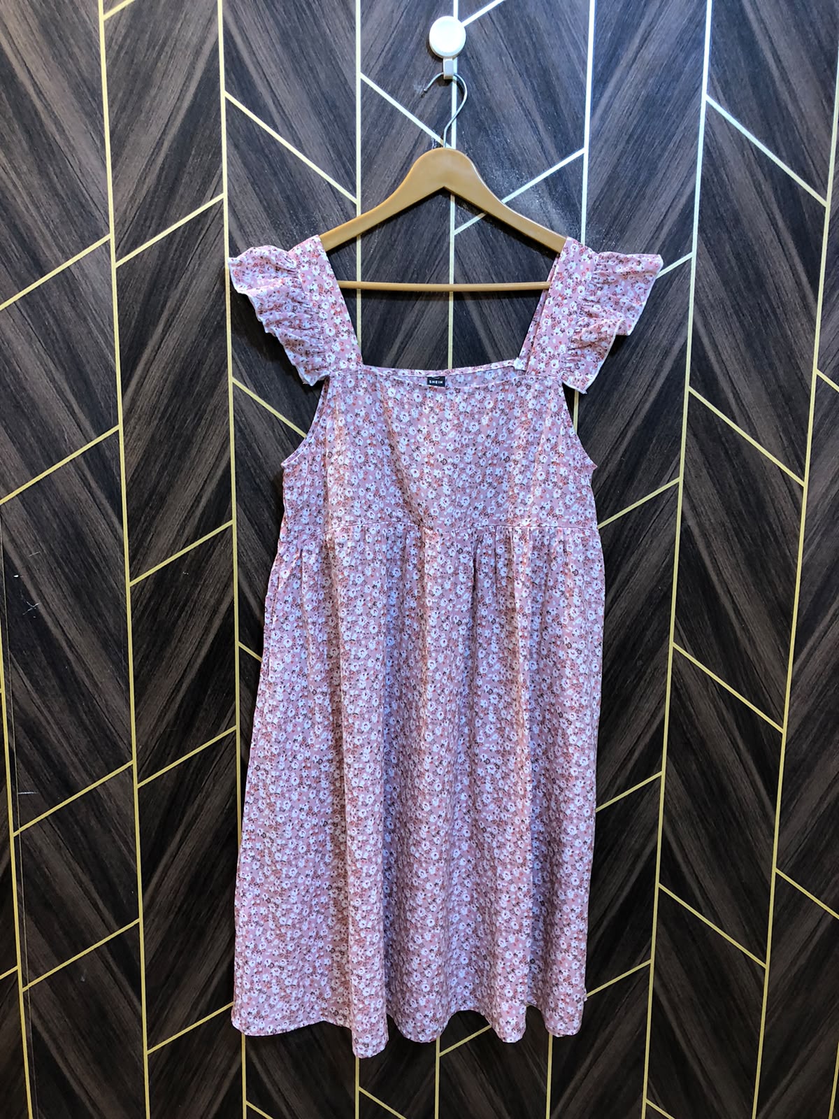 Mini Dress Chiffon Small Size Chest 18 Length 39